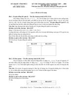 HSG tin 9- Vĩnh Phúc 2008