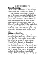 CHỈ THỊ NỘI ĐỘC TỐ ppsx