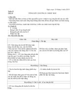 tiết 34 - tổng kết chương II