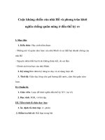 Lịch sử lớp 7 - Cuộc kháng chiến của nhà Hồ và phong trào khởi nghĩa chống quân minh ở đầu thế kỷ xv ppt