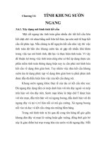 Ứng dụng chương trình RDM trong phân tích kết cấu thân tàu, chương 14 pdf