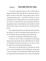 Tìm hiểu quá trình làm sạch bề mặt và sơn vỏ tàu, chương 7 pot