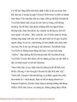 Tìm hiểu về Google Chrome Web Store- P2 pot