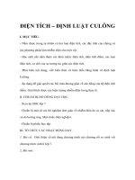 Bài giảng Vật lý 11 NC - ĐIỆN TÍCH – ĐỊNH LUẬT CULÔNG ppt