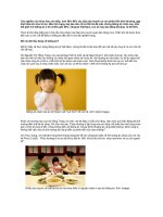 Biếng ăn - kẻ thù thầm lặng cho sự phát triển toàn diện của trẻ