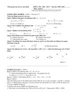 Tập đề toán9 ôn HKII_đáp án (đủ dạng)