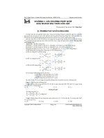 Các PP Giải Nhanh toán Hóa Học