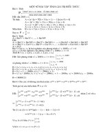 mot so bai toan tinh thu vi