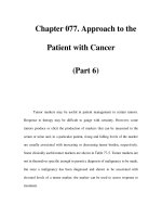 Chapter 077. Approach to the Patient with Cancer (Part 6) pdf