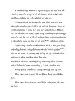 Sự khác biệt giữa DirectAccess và VPN- P3 pdf