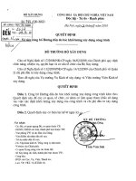 Quyết định Số: 788/QĐ-BXD do Bộ xây dựng ban hành ppt