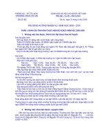 Phương hướng nhiệm vụ năm học 2009 - 2010