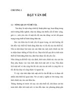 Phân tích đánh giá kết quả tính diện tích mặt ướt vỏ tàu đánh cá, chương 1 doc