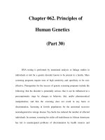 Chapter 062. Principles of Human Genetics (Part 30) ppt