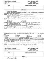 De kiem tra HKII - Su 6 (2 de)