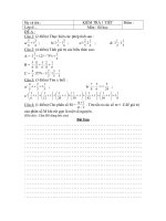 Kiểm tra 1 tiết SH6 L2