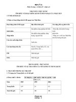 ÔN TẬP THỰC HÀNH ĐỊA LÝ 11