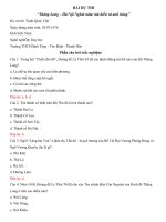 Bai Du Thi Thang Long Ha Noi ngan nam van hien anh hung