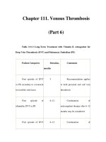 Chapter 111. Venous Thrombosis (Part 6) ppsx