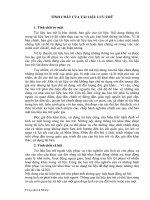 TÍNH CHẤT CỦA TÀI LIỆU LƯU TRỮ ppt