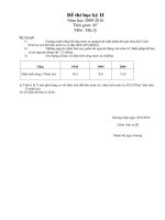 đề thi học kỳ II địa lý 8