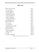 ÔN TẬP KT CHO HS LỚP 5