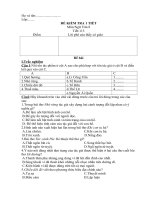 Đề kiểm tra Văn 8 kì II