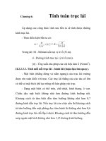 tính toán thiết bị lái bằng phương pháp lí thuyết với yêu cầu quy phạm, chương 6 pptx