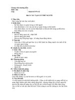 cấu tạo cơ thể người