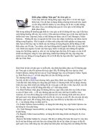 KHẮC PHỤC HẬU QUẢ DO VI RÚT GÂY RA Ở MÁY TÍNH