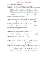 ĐỀ THI TOÁN 7 HỌC KỲ II