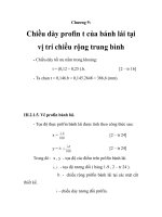 tính toán thiết bị lái bằng phương pháp lí thuyết với yêu cầu quy phạm, chương 9 ppt