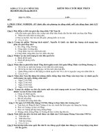 Đề thi tham khảo môn Tư tưởng Hồ Chí Minh - Phần 3 docx