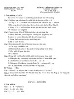 Sử 8 cuối năm 06-07 (Đề+Biểu điểm)