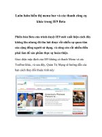 Luôn luôn hiển thị menu bar và các thanh công cụ khác trong IE9 Beta docx