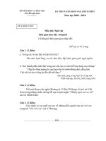 đề Văn thi vào THPT tỉnh TQ