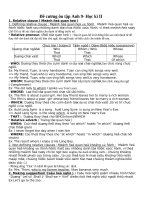 Đề cương ôn tập Anh 9 -HKII