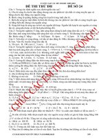 ĐỀ 24 ĐẾN ĐỀ 35(T.NAM)