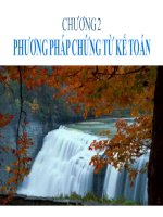 Phương pháp chứng từ kế toán