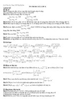 on thi het hoc ki 2 lop 11