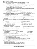 Đề cương ôn thi học kì 2.Lí 8