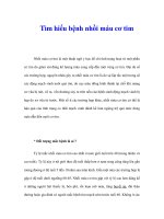 Tìm hiểu bệnh nhồi máu cơ tim docx