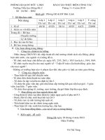 BÁO CÁO THÁNG 3 + 4 TH ĐÔNG HÀ 2