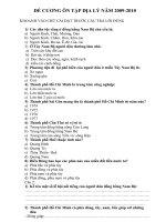 KHOA-SỬ-ĐỊA 4 CUỐI KỲ II