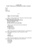 bài dự thi tìm hiểu: 