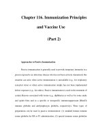 Chapter 116. Immunization Principles and Vaccine Use (Part 2) ppt