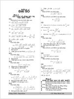 Tài liệu ôn thi lớp 10 được phân dạng