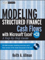 Modeling Structured Finance Cash Flows with Microsoft Excel pot