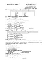 Thi HK II L6 2009-2010