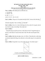 BỘ ĐỀ THI KHẢO SÁT HSG KHỐI 4 TOÁN